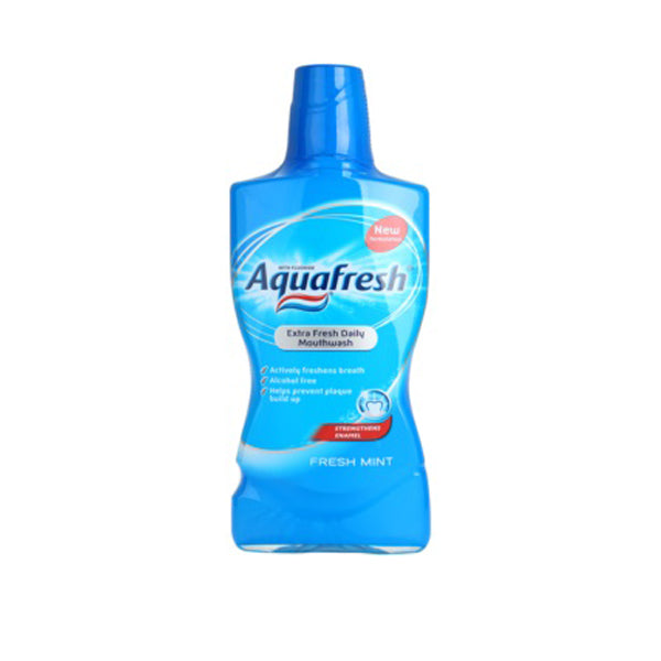 Aquafresh mouthwash fresh mint 500ml