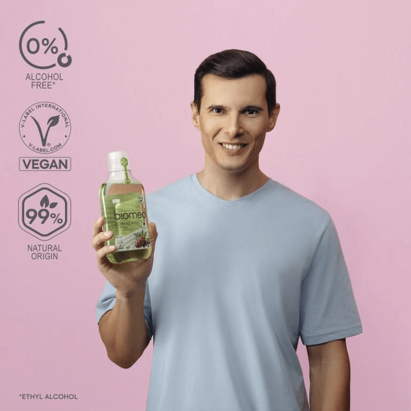 BIOMED Gum Health Mouthwash 500ml – Rosemary.