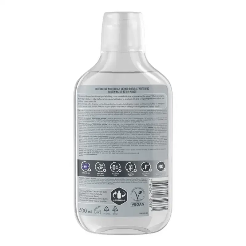 Biomed Natural Whitening Mouthwash 500ml – Coconut