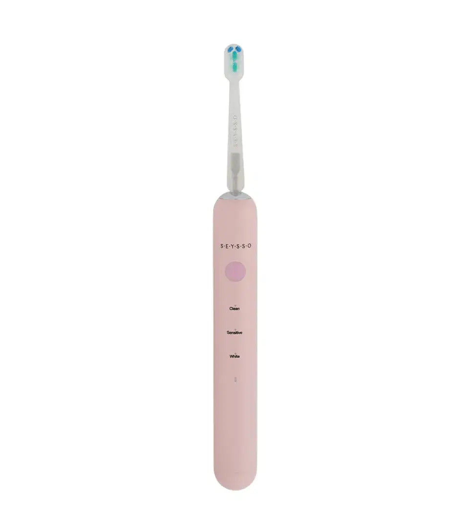 SEYSSO Junior Pink Sonic Toothbrush, designed for effective oral care for children and teens.