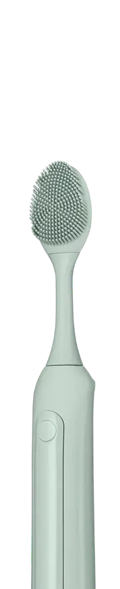 SEYSSO Color Face Brush Aqua Grey – Face Cleansing Tip for deep cleansing and healthier skin.