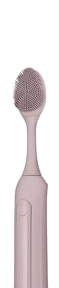 SEYSSO Color Face Brush Misty Rose – Face Cleansing Tip for gentle silicone cleansing and sonic vibrations.
