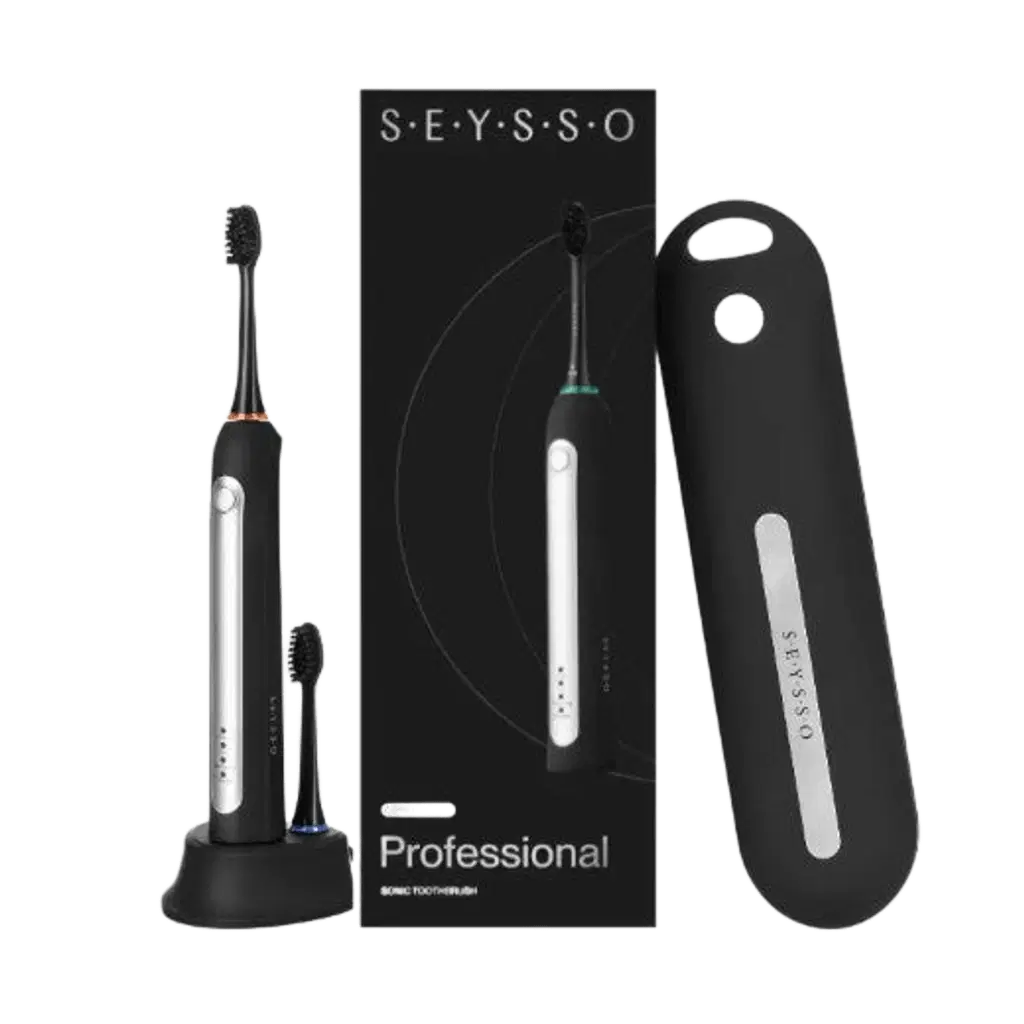 SEYSSO Professional Sonic Toothbrush with Travel Case & Charger.