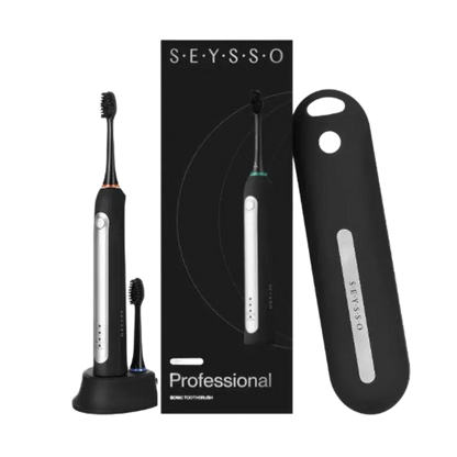 SEYSSO Professional Sonic Toothbrush with Travel Case & Charger.