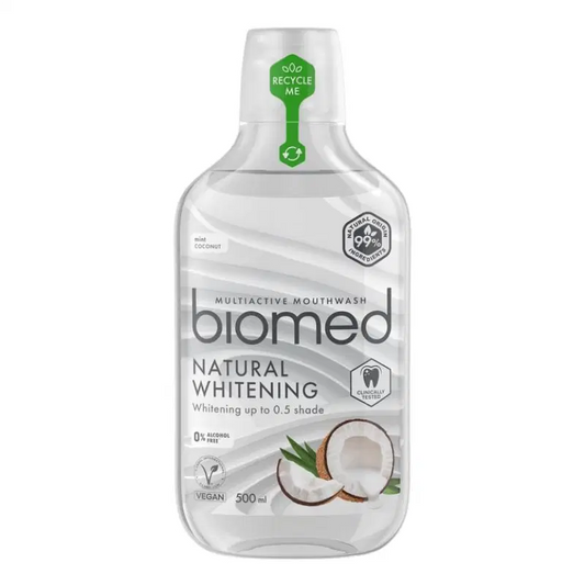 Biomed Natural Whitening Mouthwash 500ml – Coconut