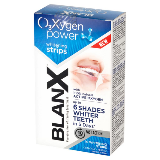 BlanX O₃Xygen Power Whitening Strips – 10 Strips