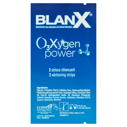 BlanX O₃Xygen Power Whitening Strips – 10 Strips
