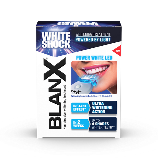 BlanX White Shock Power White LED Treatment 50ml + LED Bite