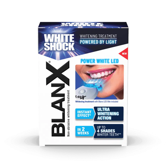 BlanX White Shock Power White LED Treatment 50ml + LED Bite.