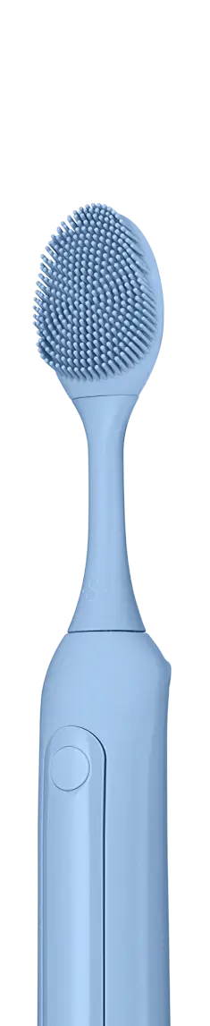 SEYSSO Color Face Brush Blue Sky – Face Cleansing Tip for gentle daily skin cleansing and effective makeup removal.