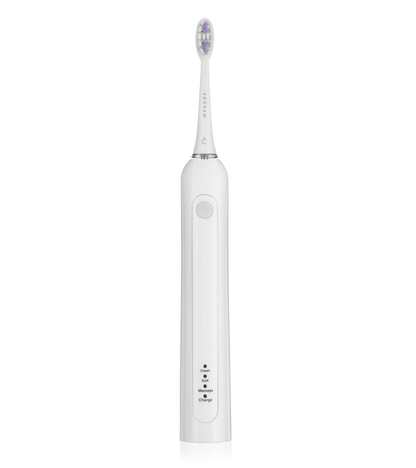 SEYSSO Carbon Basic White Sonic Toothbrush displayed in a sleek design for effective daily oral care.