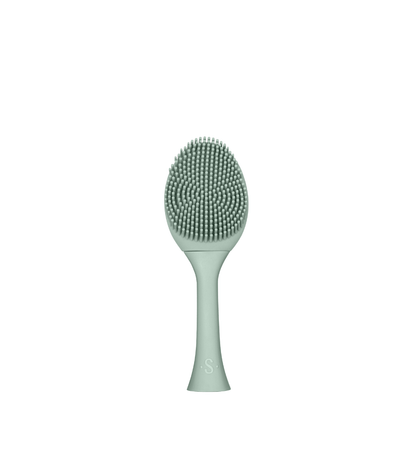 SEYSSO Color Face Brush Aqua Grey – Face Cleansing Tip for gentle facial cleansing and skincare.