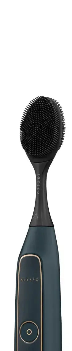 SEYSSO Gold Dermo Sonic Facial Brush Head for advanced facial cleansing and rejuvenating massage.
