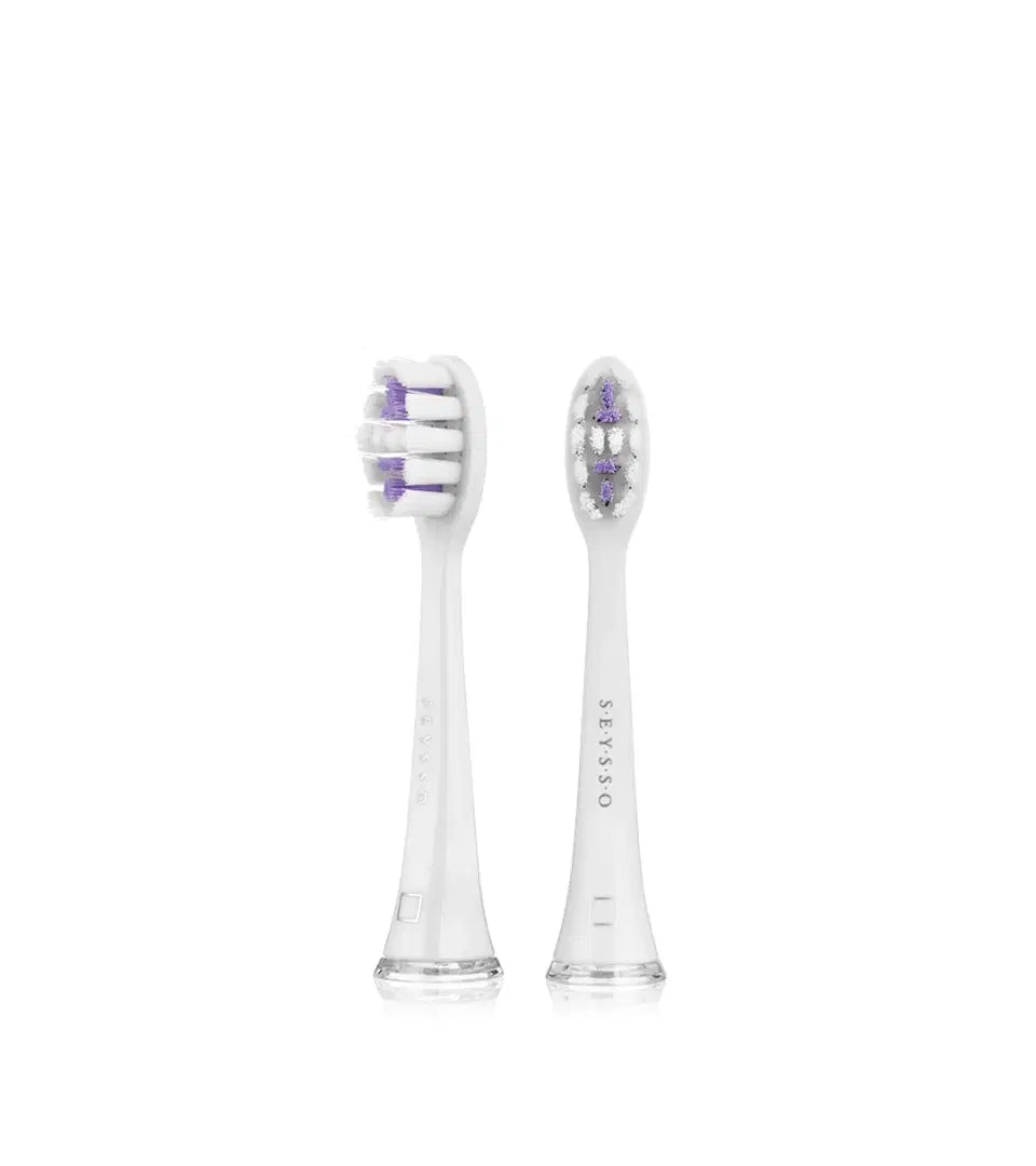 SEYSSO Carbon Daily Sonic Toothbrush Heads – 2 pcs