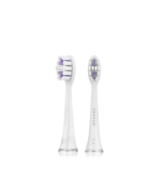 SEYSSO Carbon Daily Sonic Toothbrush Heads – 2 pcs