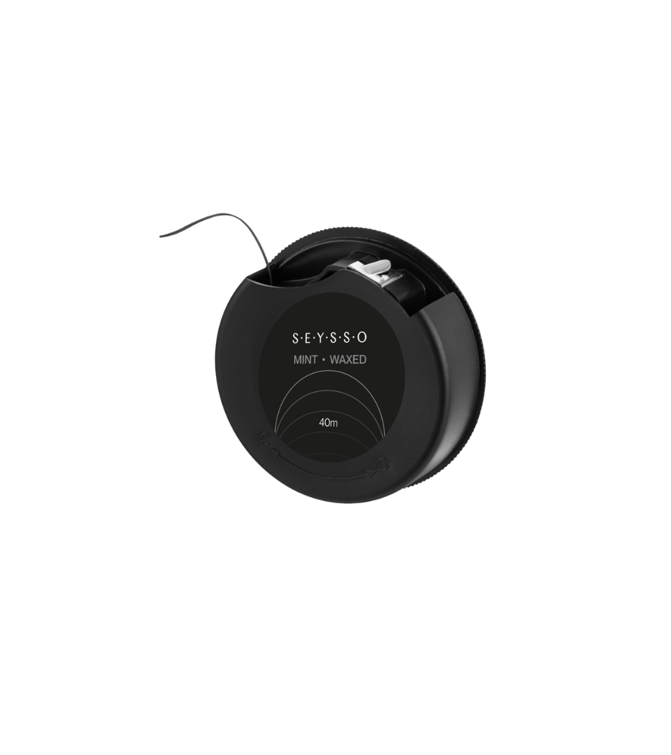 SEYSSO Carbon Dental Floss with Activated Charcoal 40m