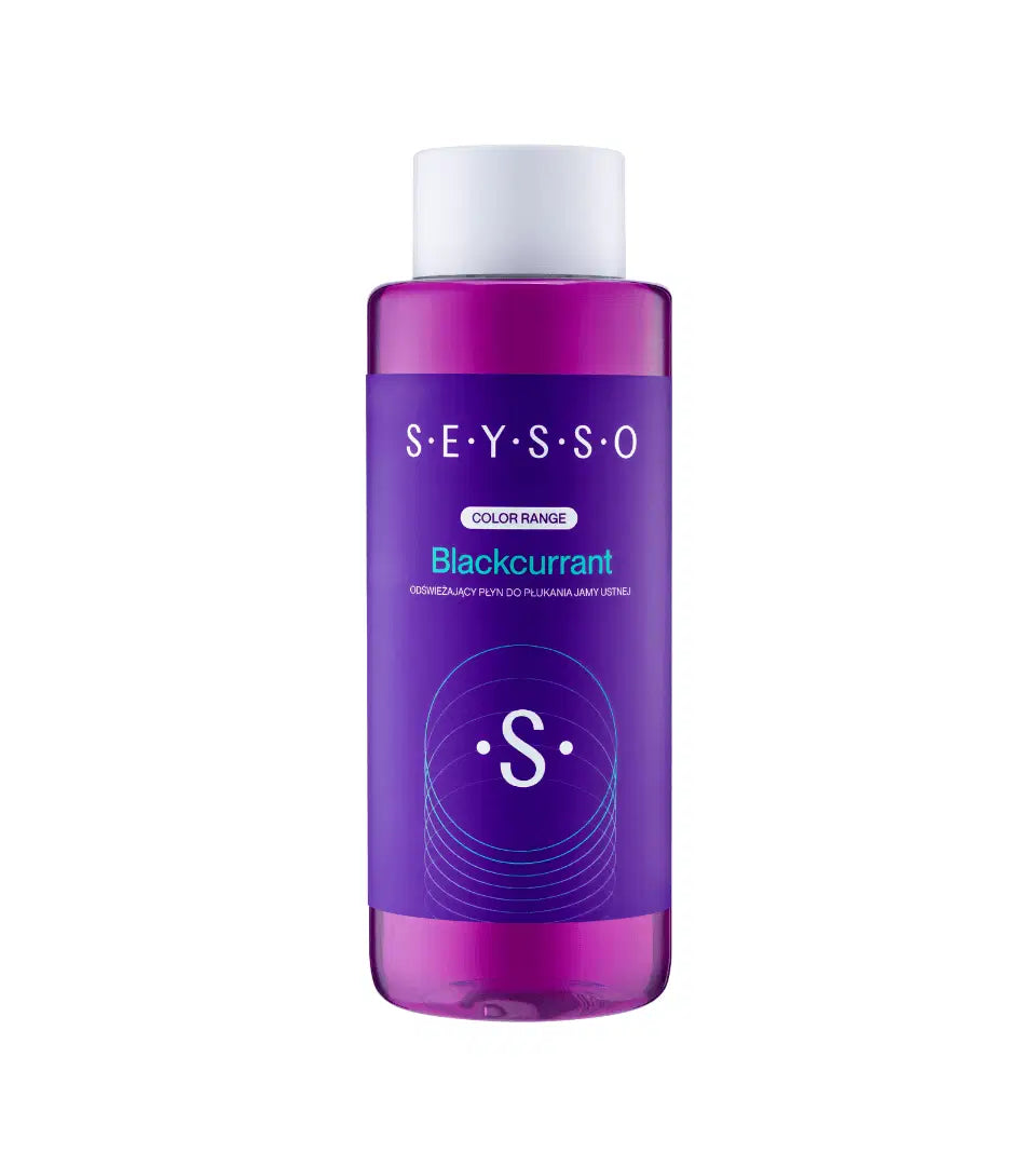 SEYSSO Color Blackcurrant Mouthwash 500 ml – Refreshing Daily Care.