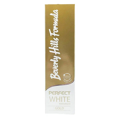 Beverly Hills Formula Perfect White Hyaluronic Acid Gold Whitening Toothpaste 100ml
