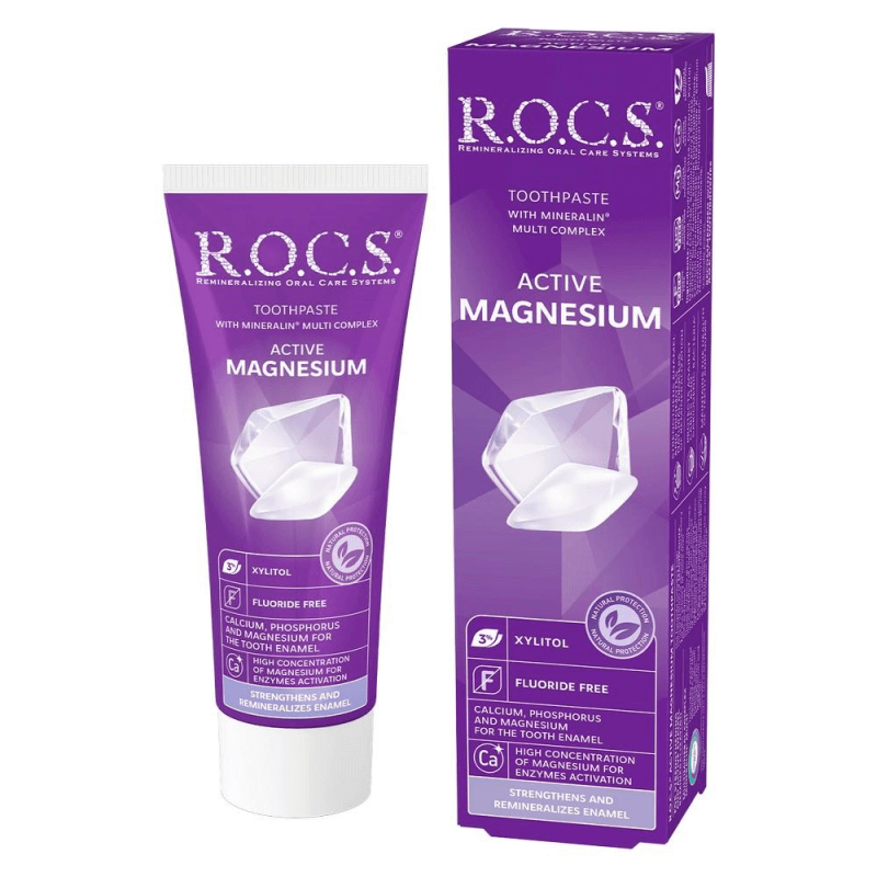 R.O.C.S. Active Magnesium Toothpaste 75ml.